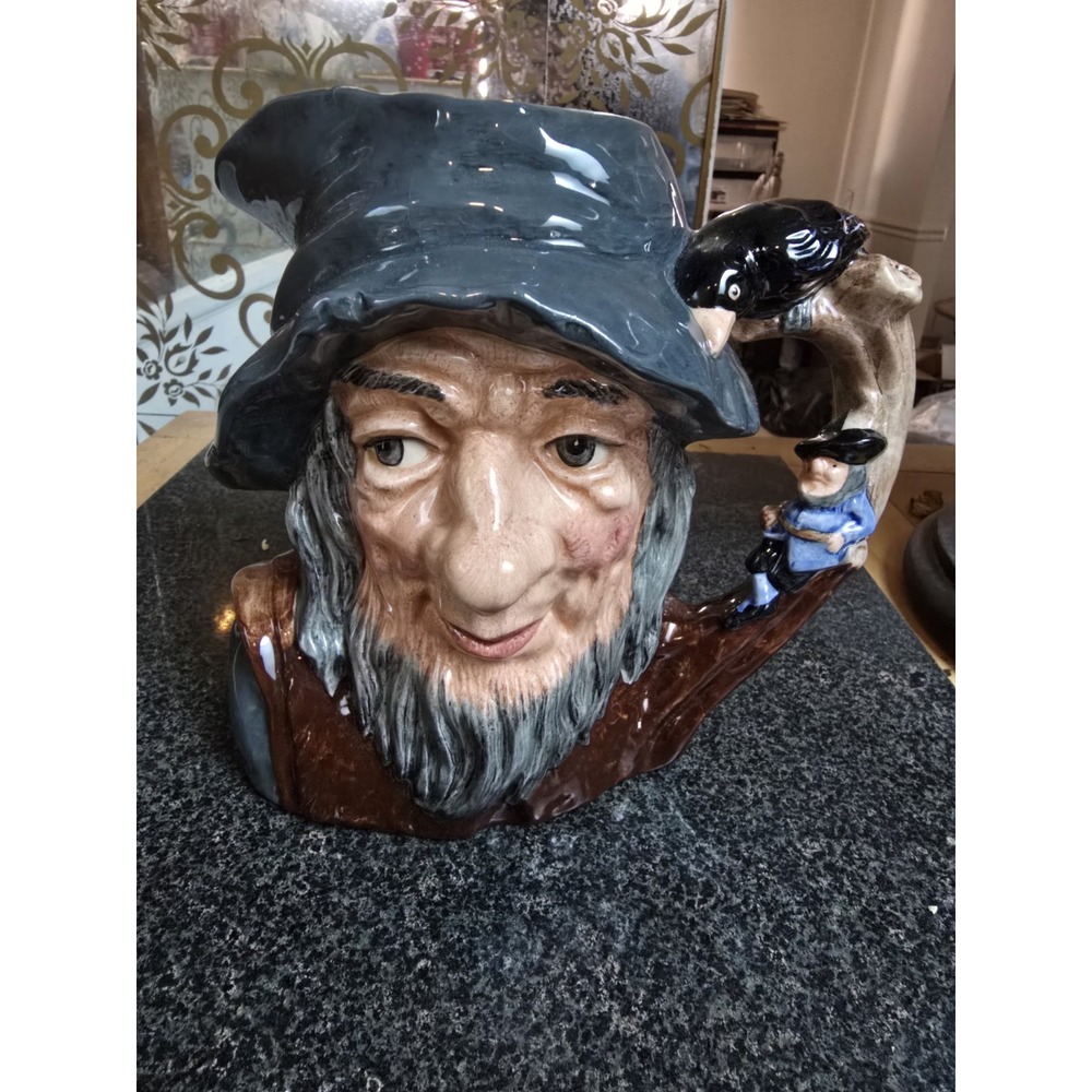 Royal Doulton Character Toby Mug Jug RIP VAN WINKLE D6438 1954 Large Estate